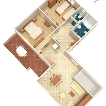 Apartment With A Parking Space - 7420 Pula
