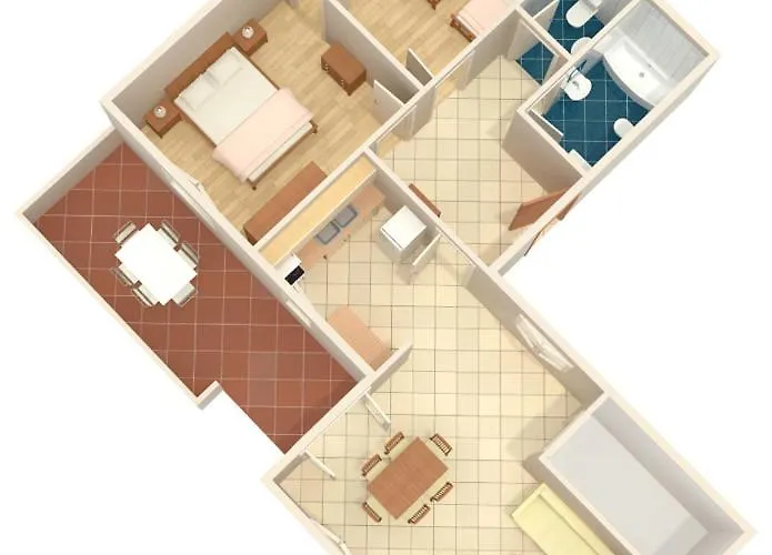 아파트 With Parking Space - 7420 풀라